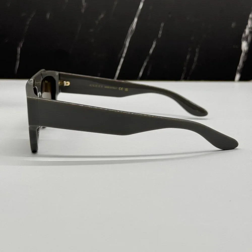 NEW GUCCI SUNGLASSES GG1460S 003 GRAY UNISEX EYEWEAR